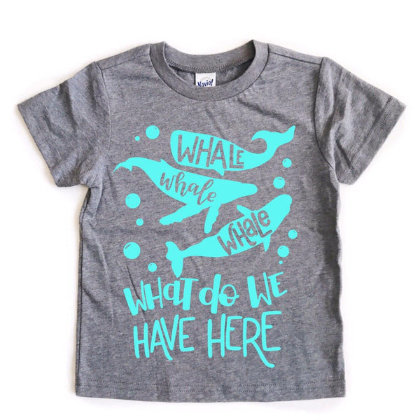 Whale Whale Whale tee