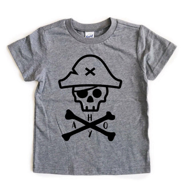 AHOY Pirate Skull tee