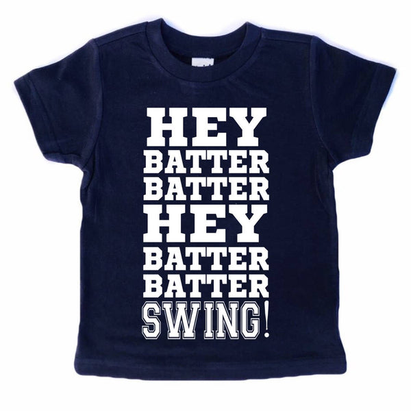 Hey Batter Batter baseball tee